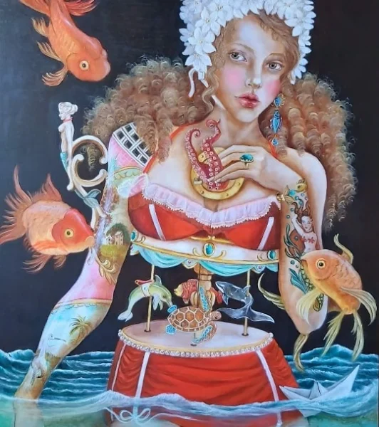 Exposición de pintura - ONIRONAUTA - Ana H. San Pedro 